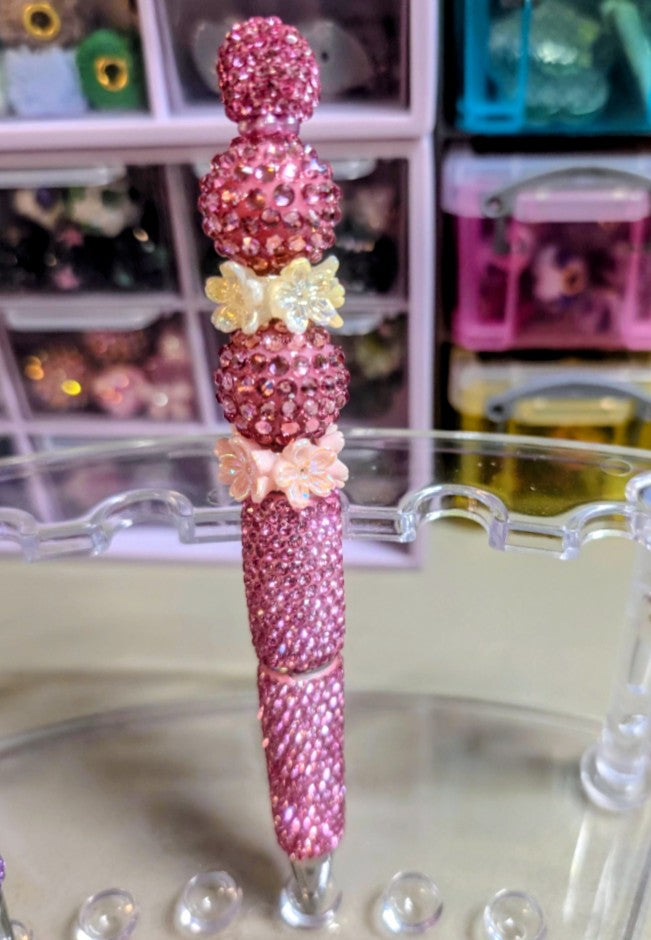 Deluxe beaded pens