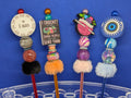Beaded crochet hooks 4.0 mm