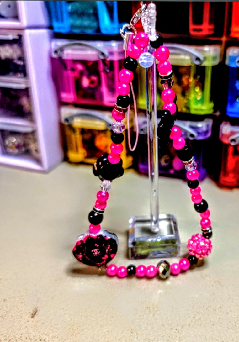 CC inspired phone charms