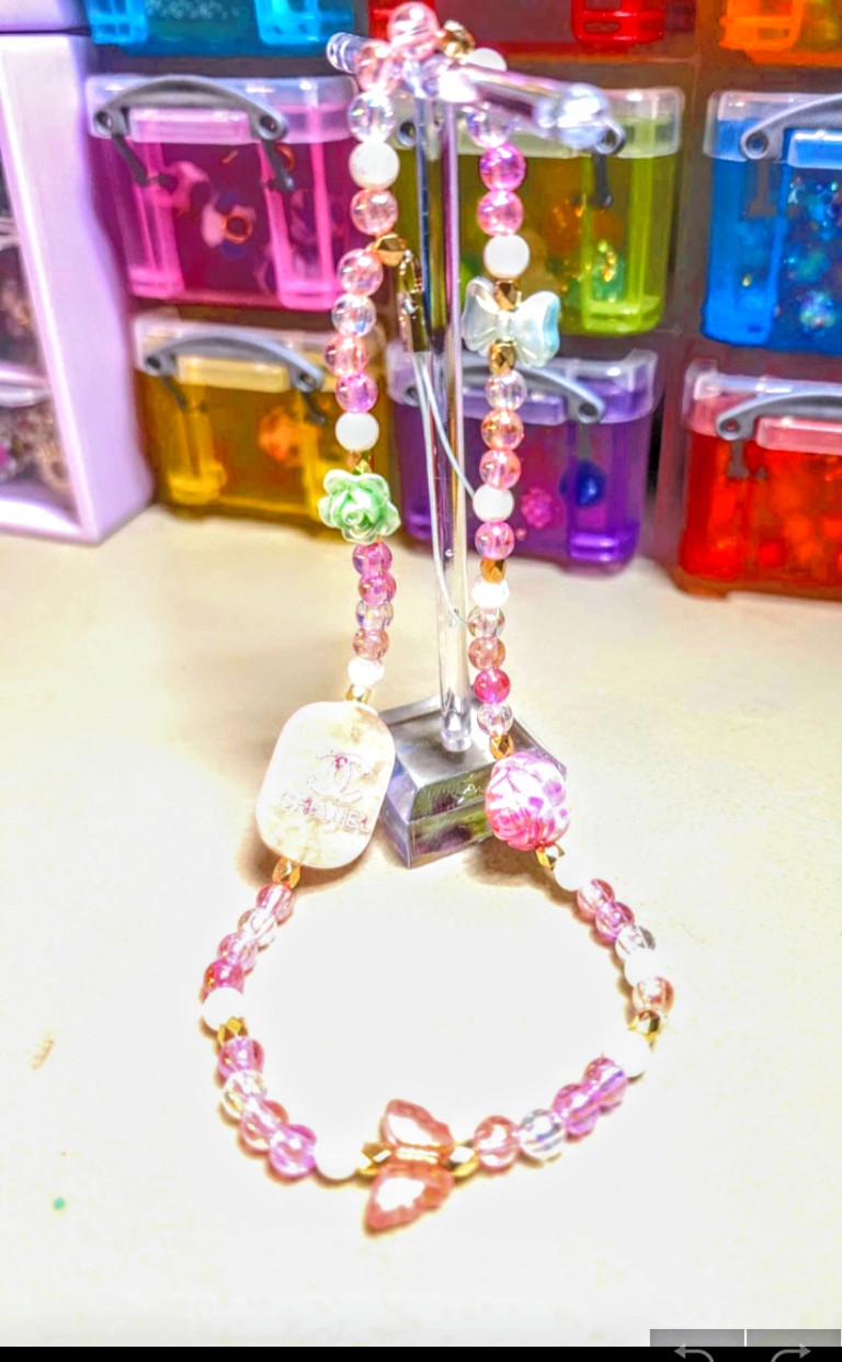 CC inspired phone charms