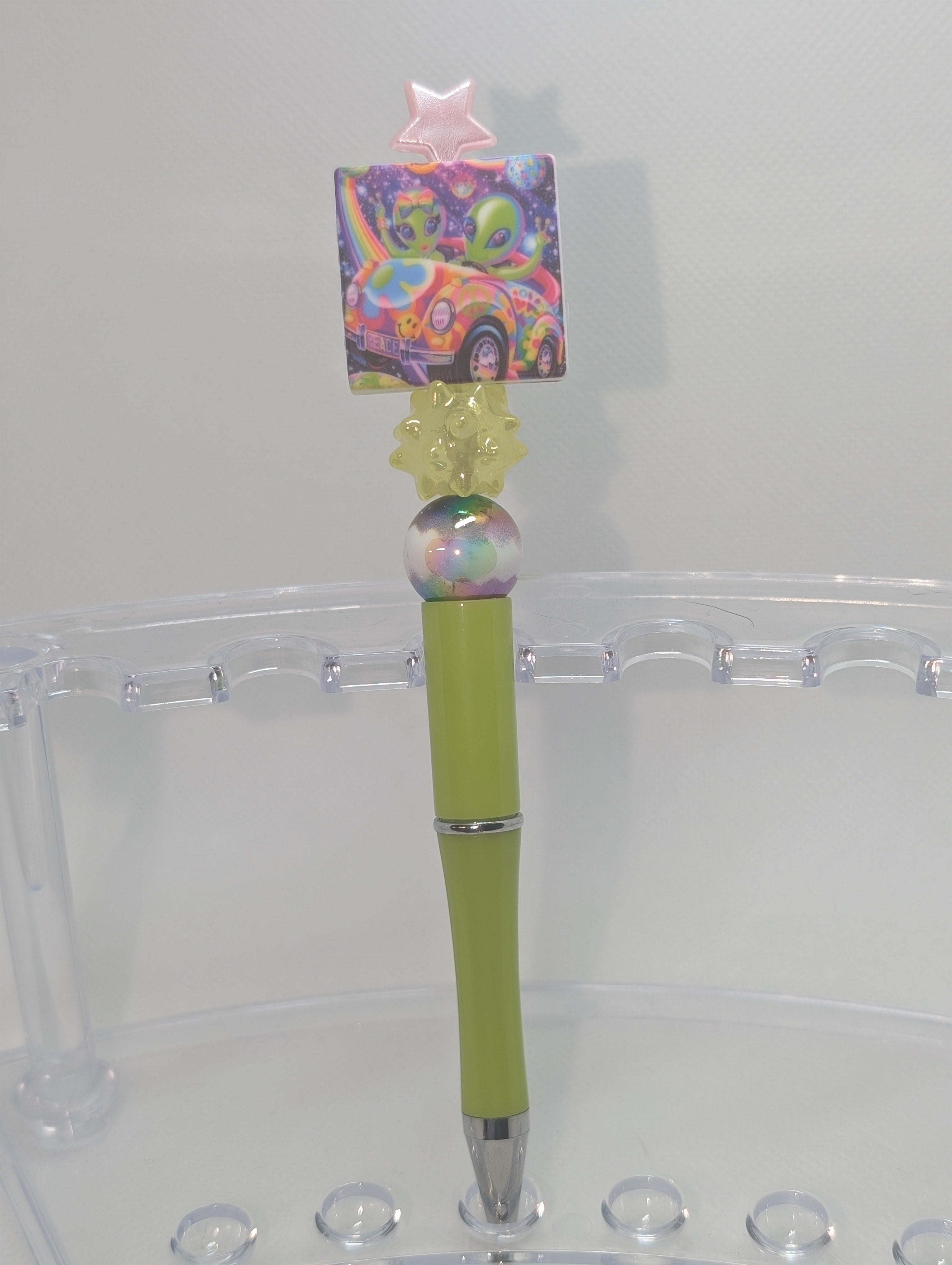 Lisa Frank inspired pens