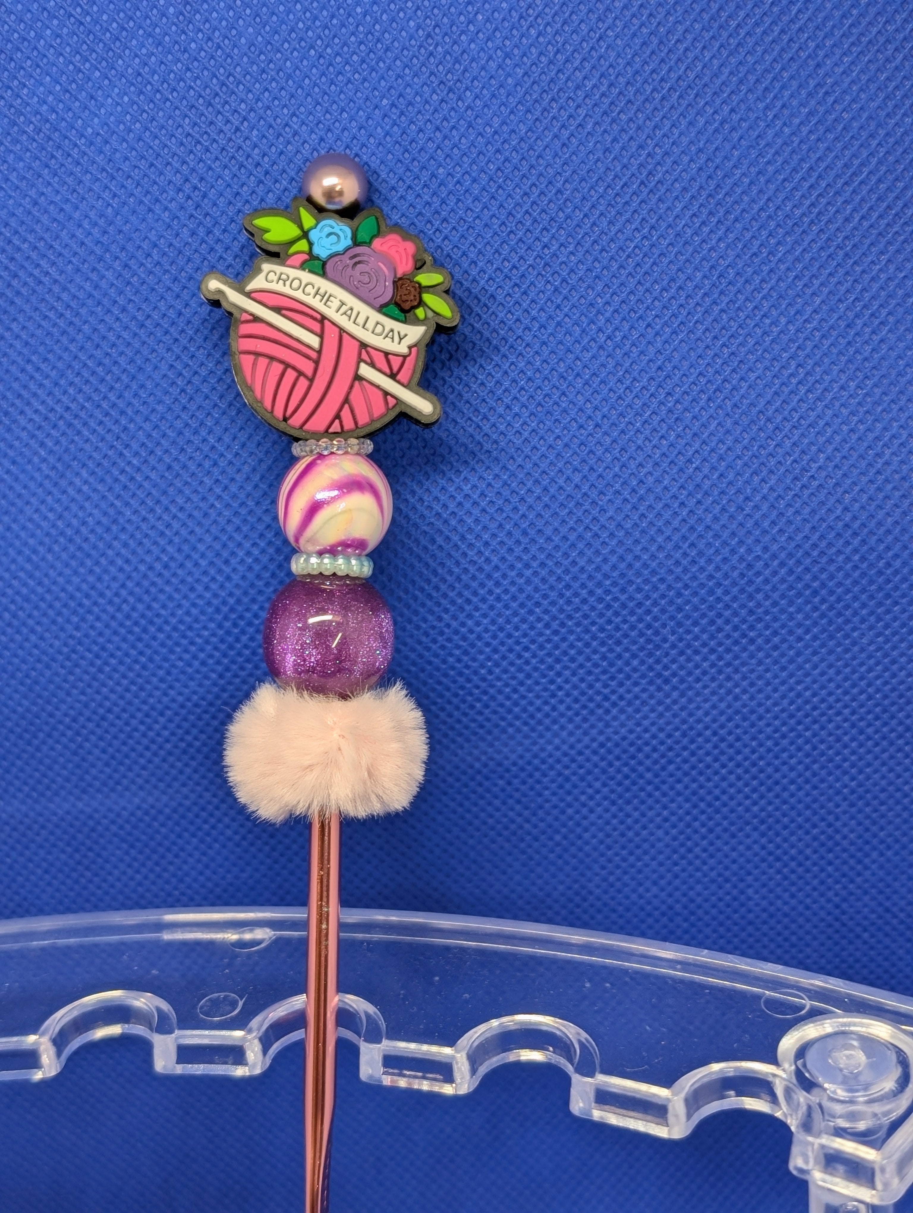 Beaded crochet hooks 4.0 mm