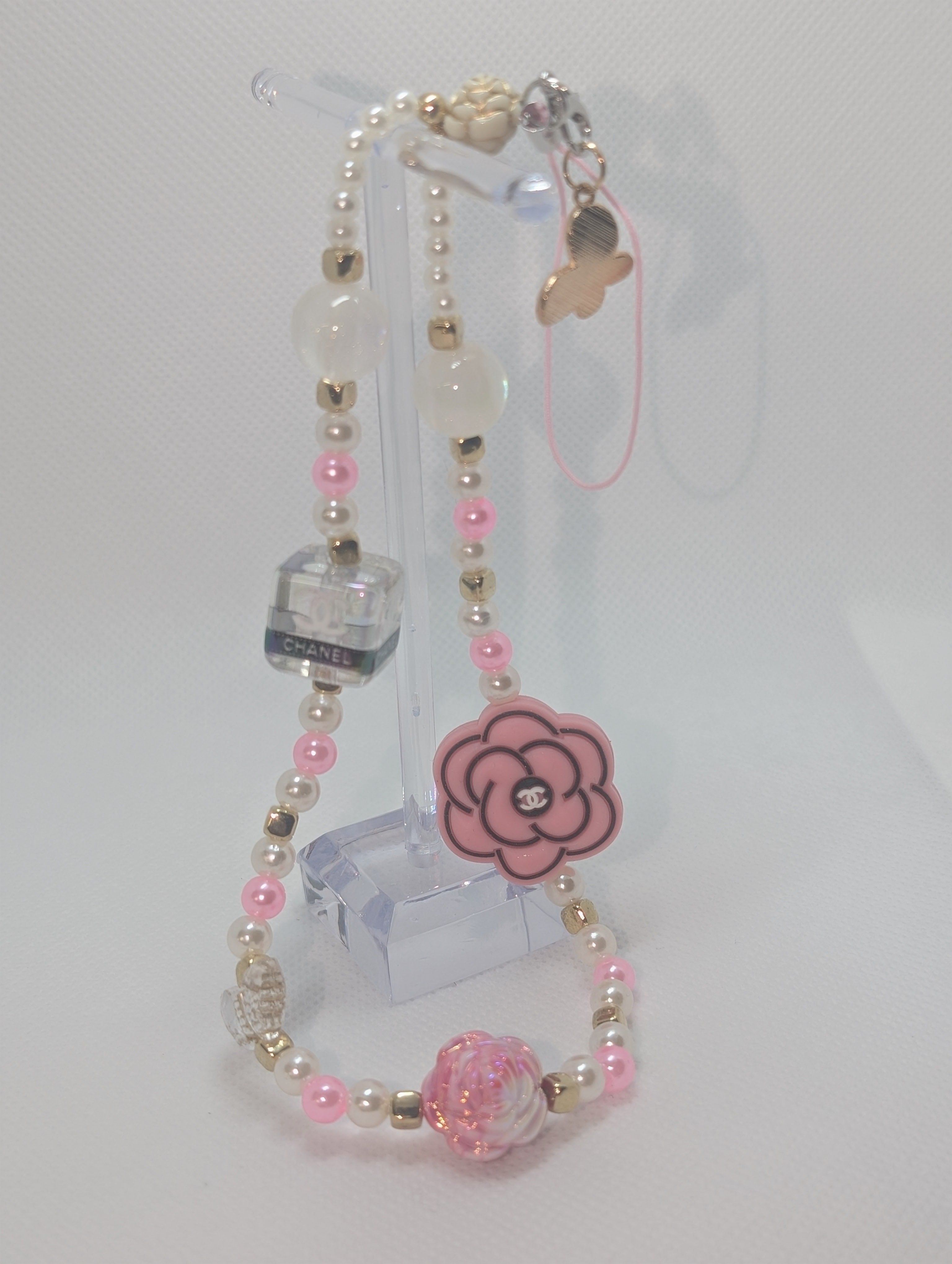 CC Rose phone charm