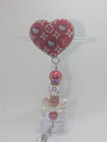 LV x HK badge reel